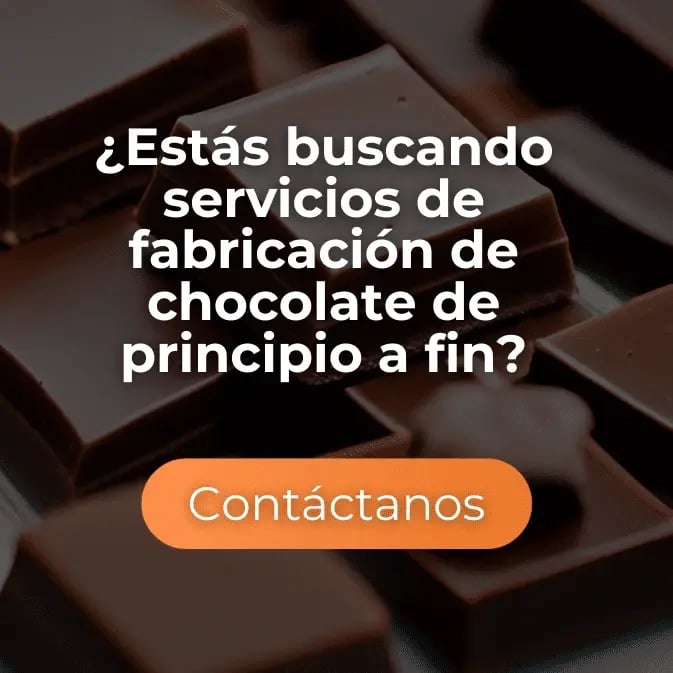 servicios de manufactura de chocolate