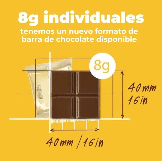 nuevo formato chocolate 8g