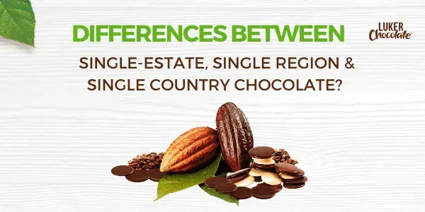 differences in single-estate, single region and single country chocolate